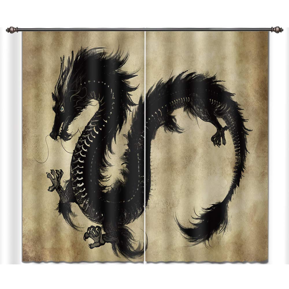 Best dragon curtains for living room