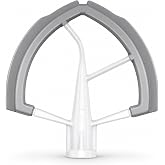 Ezato 6QT Flex Edge Beater for KitchenAid Bowl-Lift Stand Mixers | Fits 5.5-6 QT for KitchenAid Mixers, for KitchenAid Paddle Attachment,for KitchenAid Paddle with Scraper , Dishwasher Safe