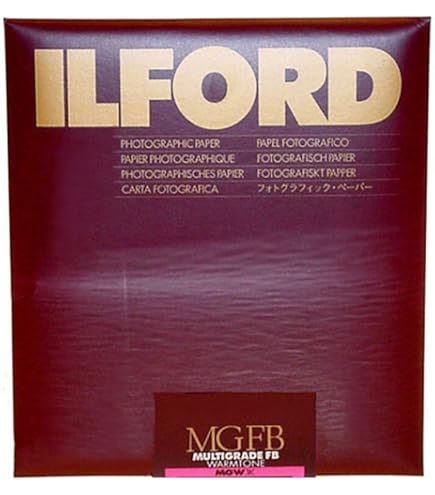 Amazon.com : Ilford MGFB1K Fiber Based B & W Paper - 8x10