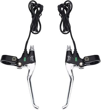 Amazon 自転車 ブレーキレバー セット 左右レバーセット 1 5mブレーキケーブル付き 22 5mmハンドル適用 マウンテンバイク ロードバイク Vgeby ブレーキレバー