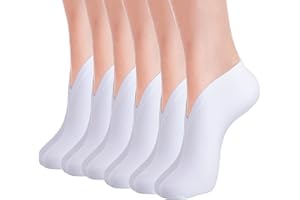3 Pairs Moisturizing Socks for Dry Cracked Feet Heels, Reusable Cotton Therapy Socks, Spa Overnight Foot Care, Washable for W