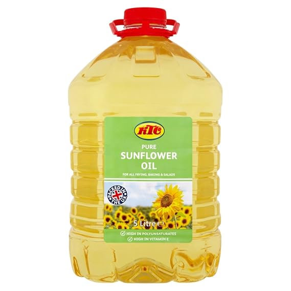 Ktc Sunflower Oil, 5 Litre Amazon.co.uk Grocery