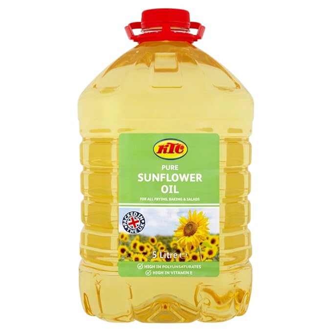 Ktc Sunflower Oil, 5 Litre Amazon.co.uk Grocery