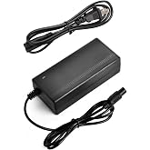 42V Replacement Charger 3-Prong, 42V 2A Electric Scooter Charger-36V Power Adapter for Jetson, Hover-1, Swagtron, Hoover, Razor, Gotrax