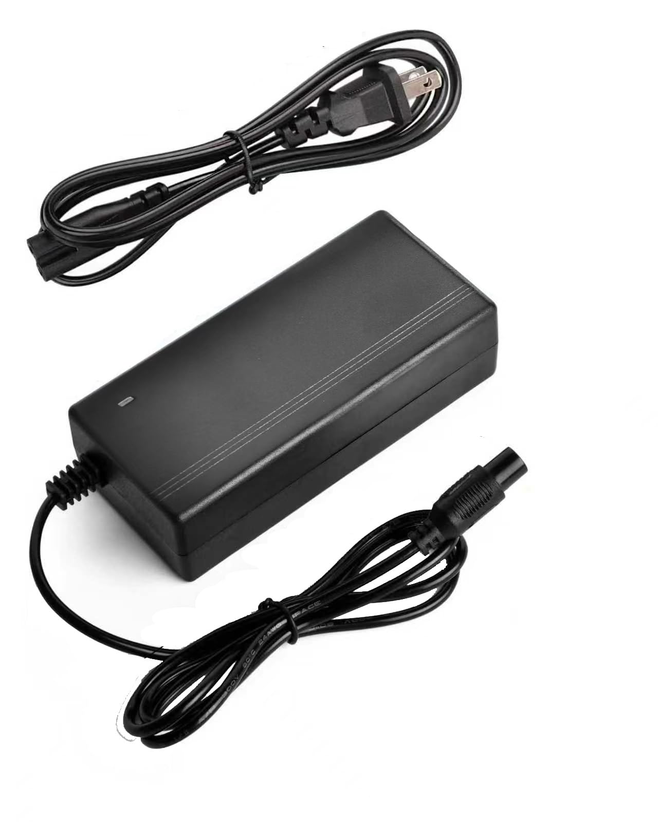 View 1 of 42V Replacement Charger 3-Prong, 42V 2A Electric Scooter Charger-36V Power Adapter for Jetson, Hover-1, Swagtron, Hoover, Razor, Gotrax