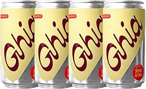 Ghia Non-Alcoholic Sumac & Chili Le Spritz, 8 Fl Oz (4-Pack) | Mocktail & Cocktail Mixer, Zero Proof Sparkling Apéritif with 
