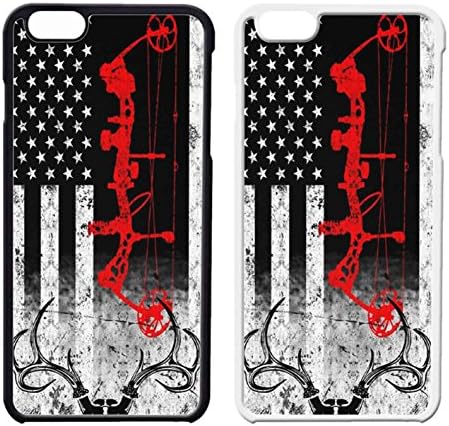 Bow Hunting Usa Flag IPhone Case Iphone 6 Case or Iphone 6S Black Plastic IQ
