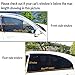 Ablitt Universal Breathable Car Driver Side Over Door Window Sun Shades Cover,Anti UV Protector for Baby Child Kids Backseat,Front Rear Sunlight Blocker,Fit Most Vehicles (4 Packs)