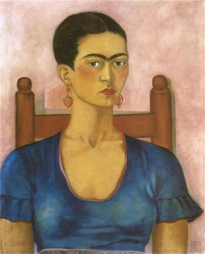 Diy Pintura Al Óleo Digital Frida Kahlo Autorretrato De Cabello Corto Digital Pintura Al Óleo