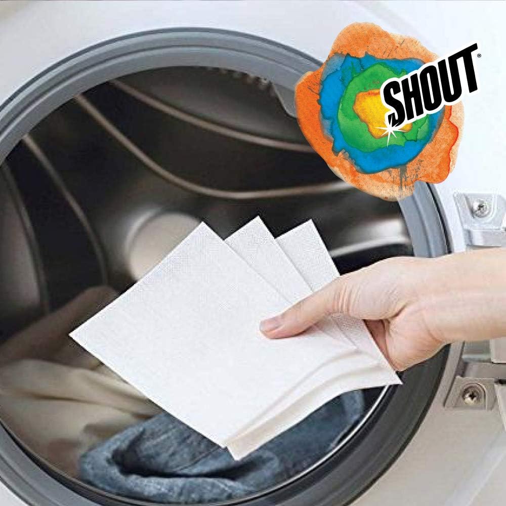Shout Color Catcher Sheets for Laundry, Maintains Clothes Original Colors, 72 Count: Health & Personal Care