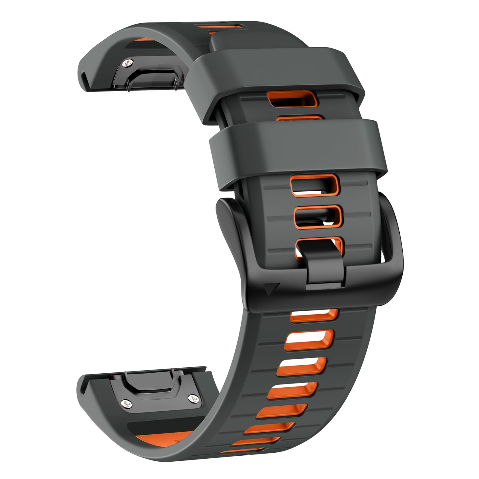 U-LIMVE Watch Strap for Garmin Fenix 8 51mm/Fenix 7X/Fenix 7X Pro/Fenix 6X/Fenix 6X Pro/Fenix 5X/Fenix 3, Silicone QuickFit 26mm Replacement