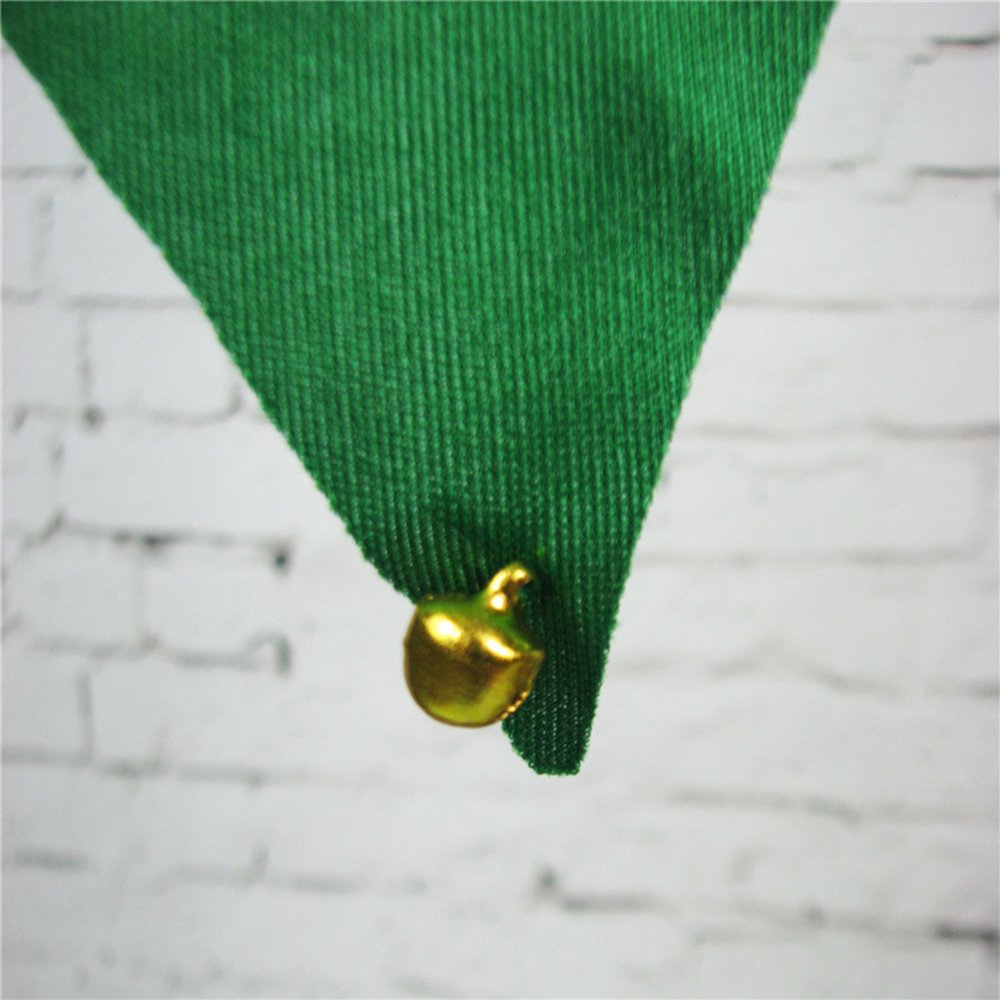 LoveInUSA Elf Apron Christmas Elves Apron Santa Elf Hats for Adult April Fool\'s Day Gifts