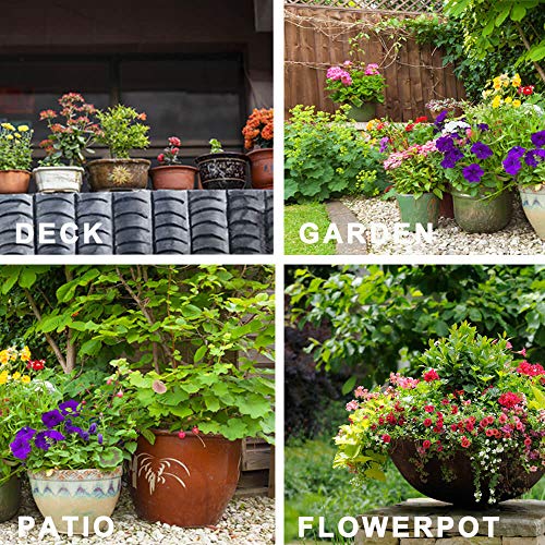 Pot Feet for Outdoor Planters 12 Pack Large Pot Feet Elevate up 3/4