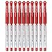 Uni-ball Signo Dx Um-151 Gel Ink Pen - 0.38 Mm - 10 Pcs - Red - by Uni Mitsubishi Pencil Company