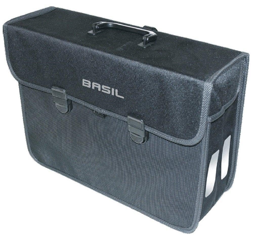 Basil 291070 - reflective and waterproof hand bag rear bicycle bag with click closure malaga 1