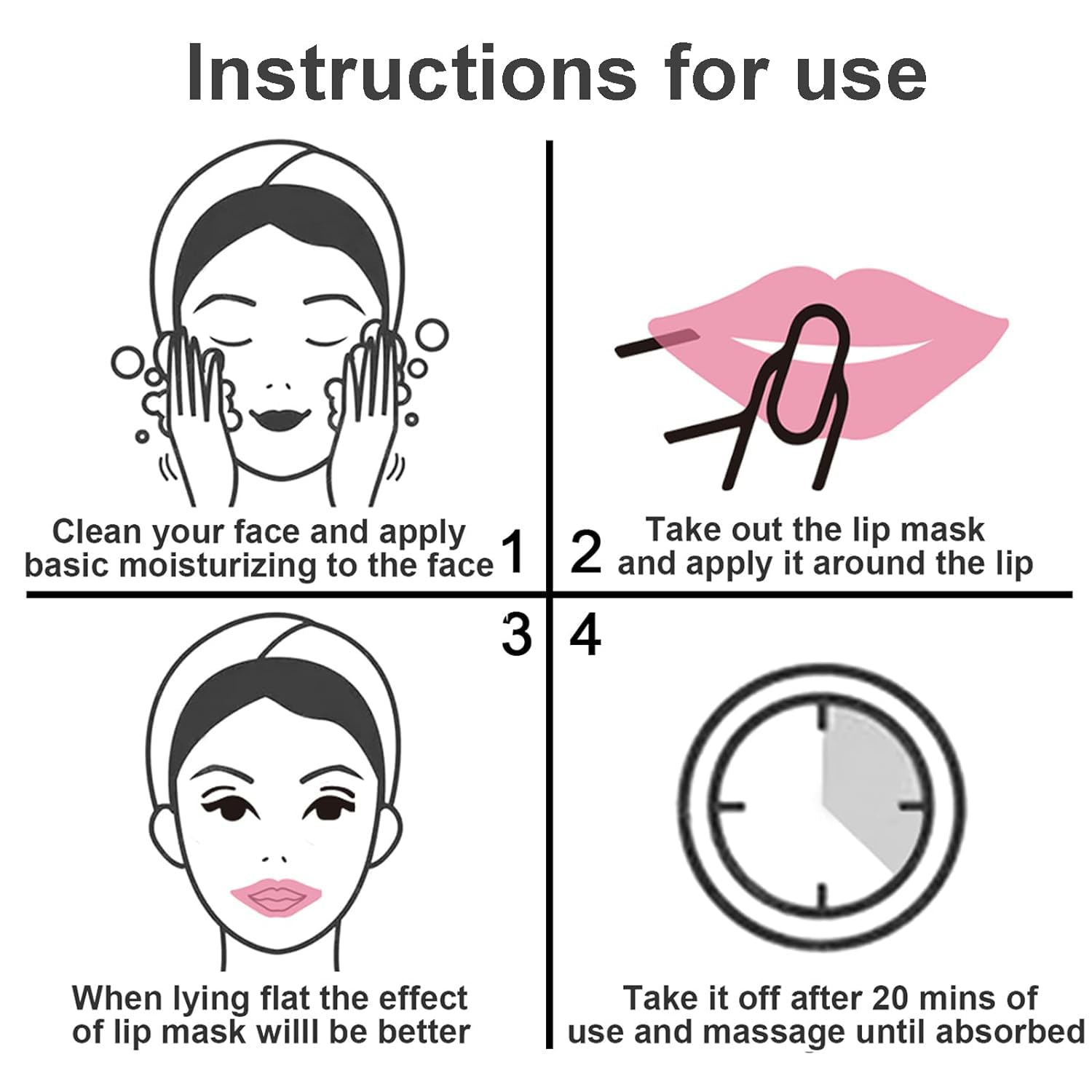 30 Pairs Lip Mask and Under Eye Patches, Crystal Collagen Eye Mask for Puffy Eyes, Effectively Nourishes Eye Masks Skincare, Cheer Gifts, Lip Mask Bulk, Stocking Stuffers, Party Favors, Bulk Gifts