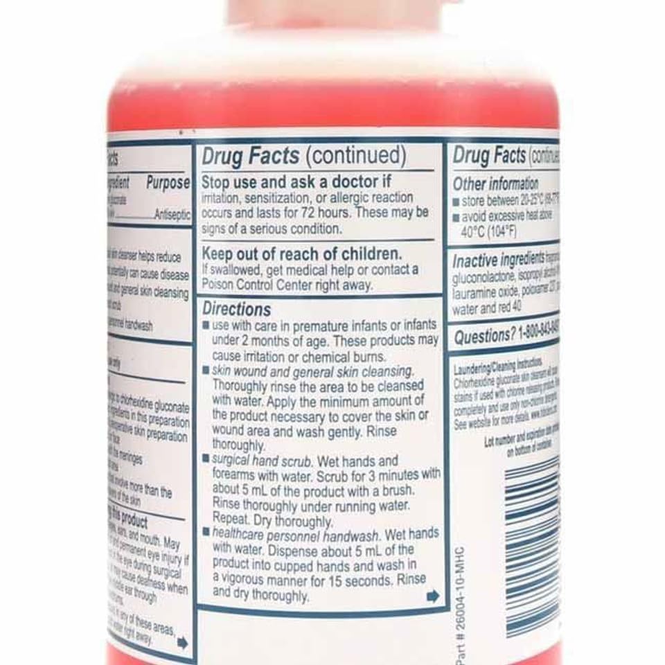 Molnlycke Health Care Hibiclens Liquid Antiseptic 16 Oz Includes Hand Pump