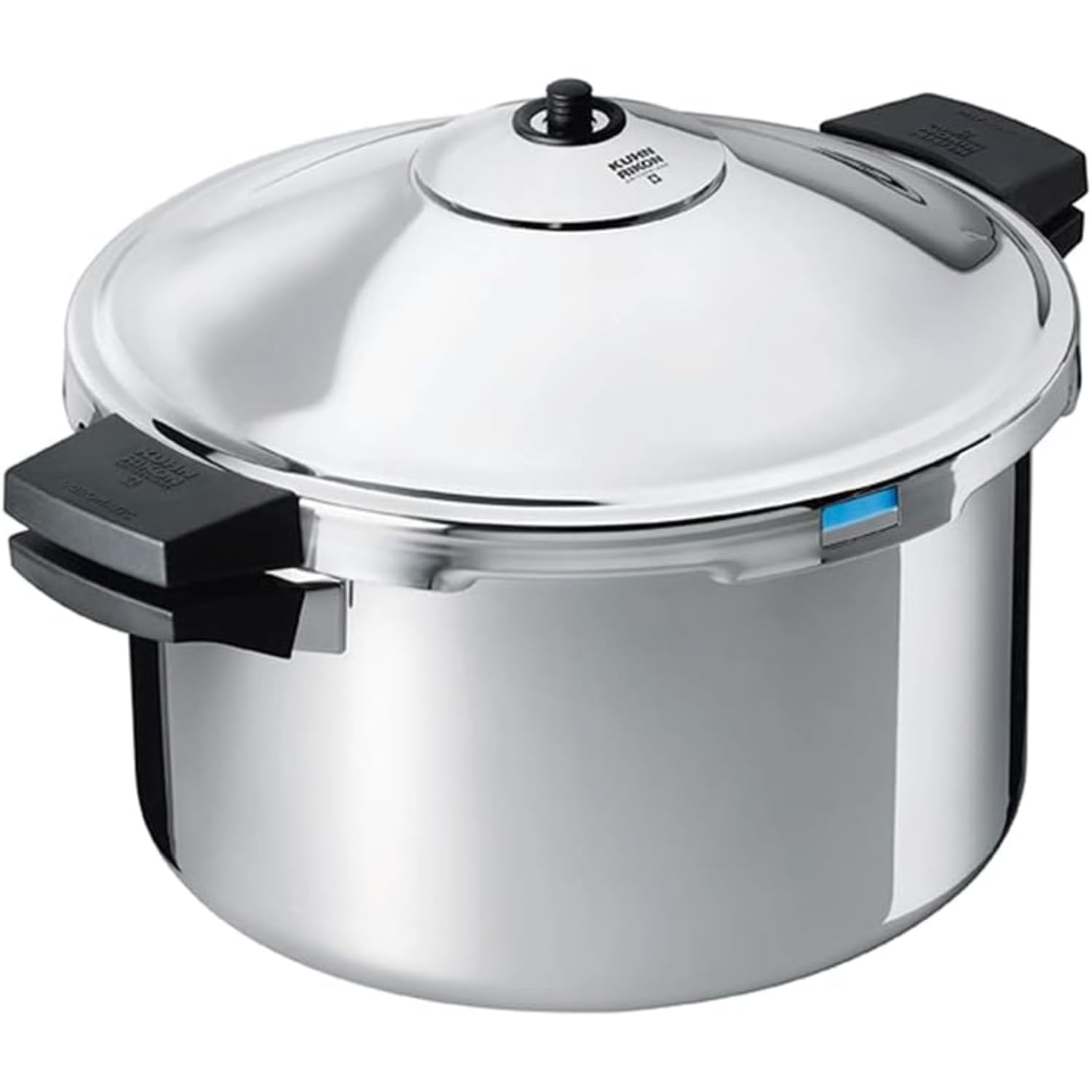 Kuhn Rikon Pressure Cooker Duromatic Hotel 12L/28cm Food Steamer with Side Grips. Multi Cooker Hotpot, Auto Lock Lid. Stainless Steel Pot. Instant Cook Pot – 10 Year Kuhn Rikon Cookware Guarantee