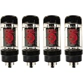 Electro-Harmonix 6L6EH Power Vacuum Tube, Platinum Matched Quad