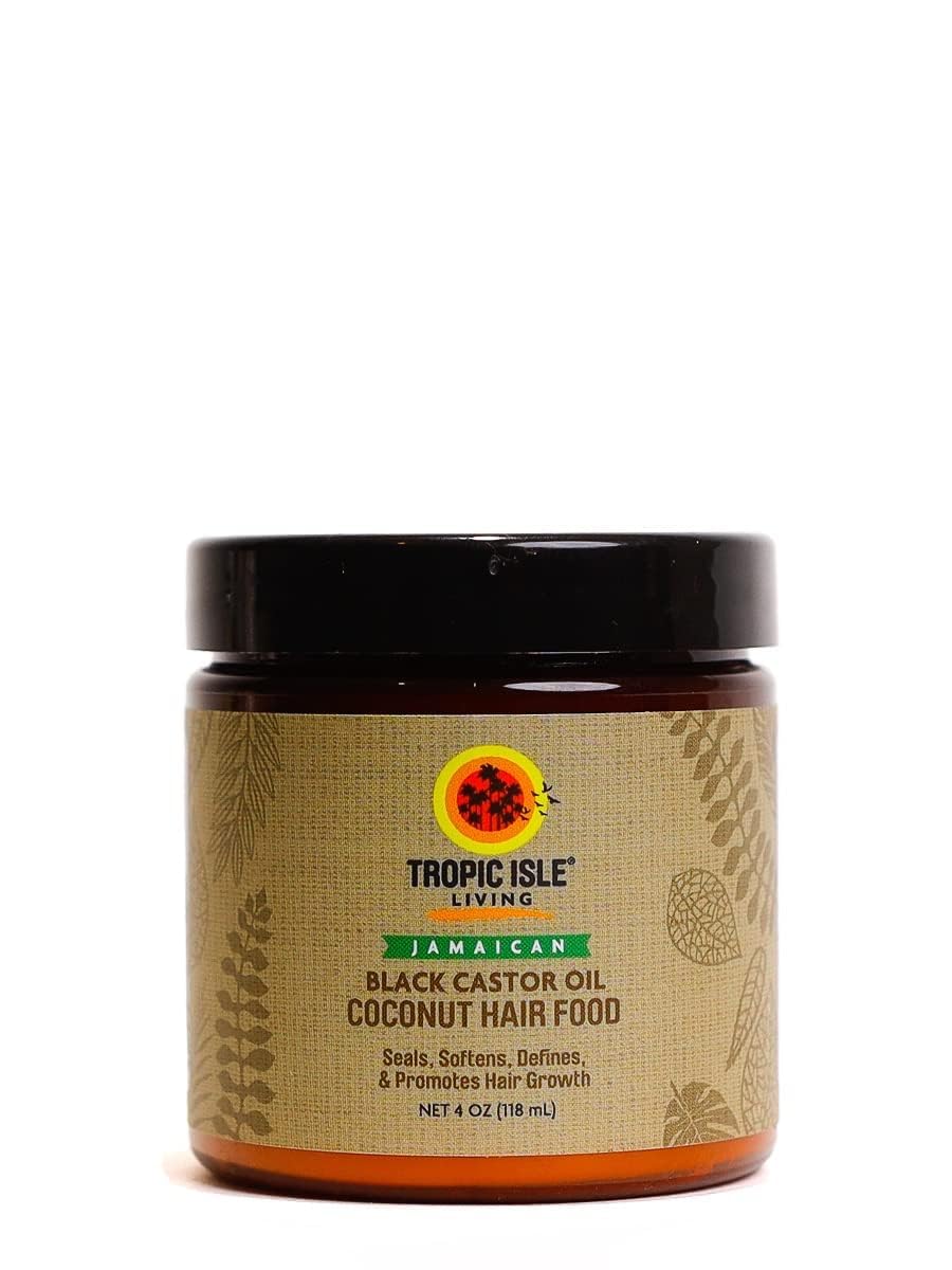 Jamaican Black Castor Oil Hair Food Coconut 118ml | Gives Hydration and Moisturizing, Add Shine with Coconut Oil, Strong Hair Roots and Scalp, Promote Hair Growth