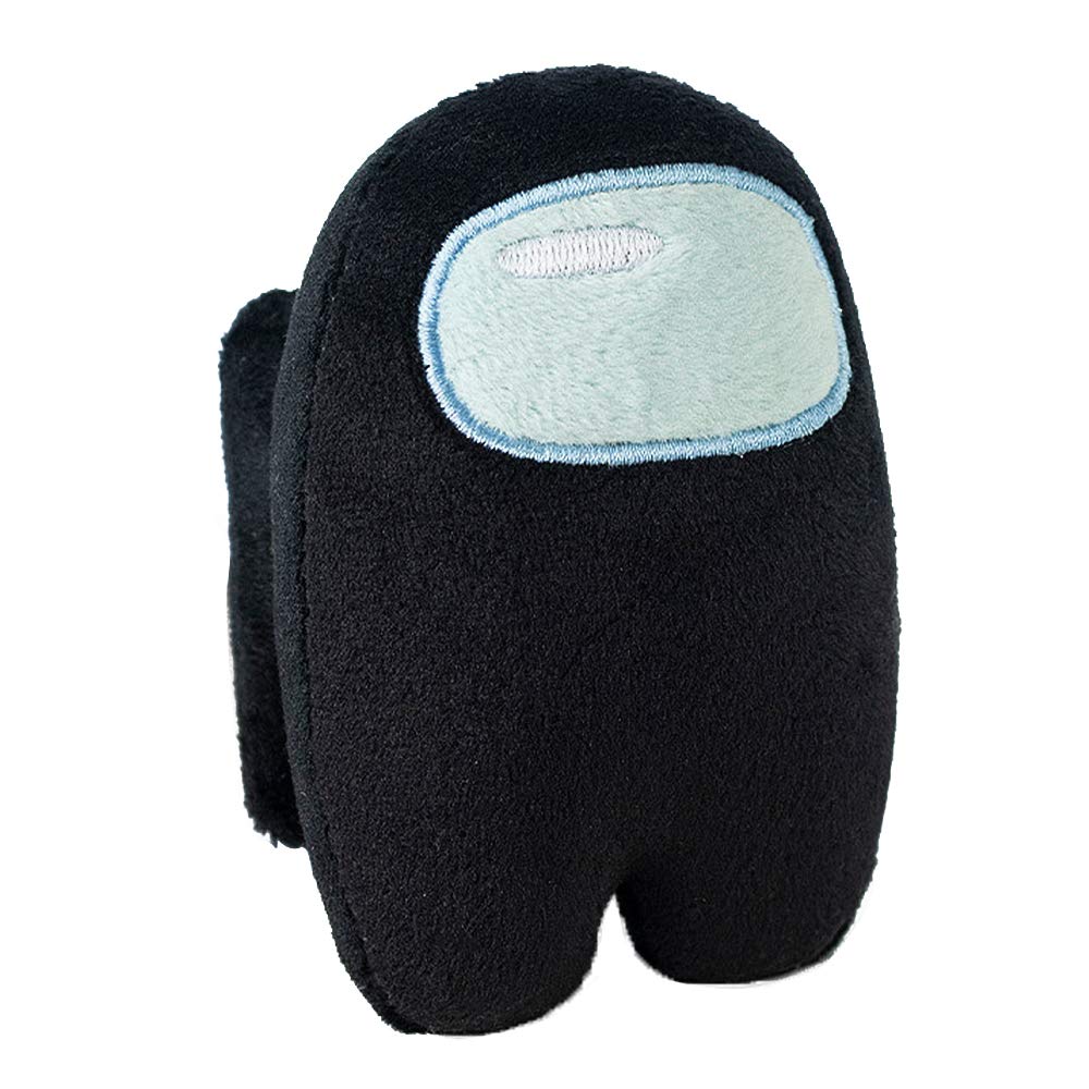 Ubrand Among US Plush Stuffed Animal Plushies Game Toys,Cute Astronaut Soft Plushies Toy with Sound,Cartoon Funny Doll Creative Toy Gifts for Kids/Girls/Boys/Friends (Black)