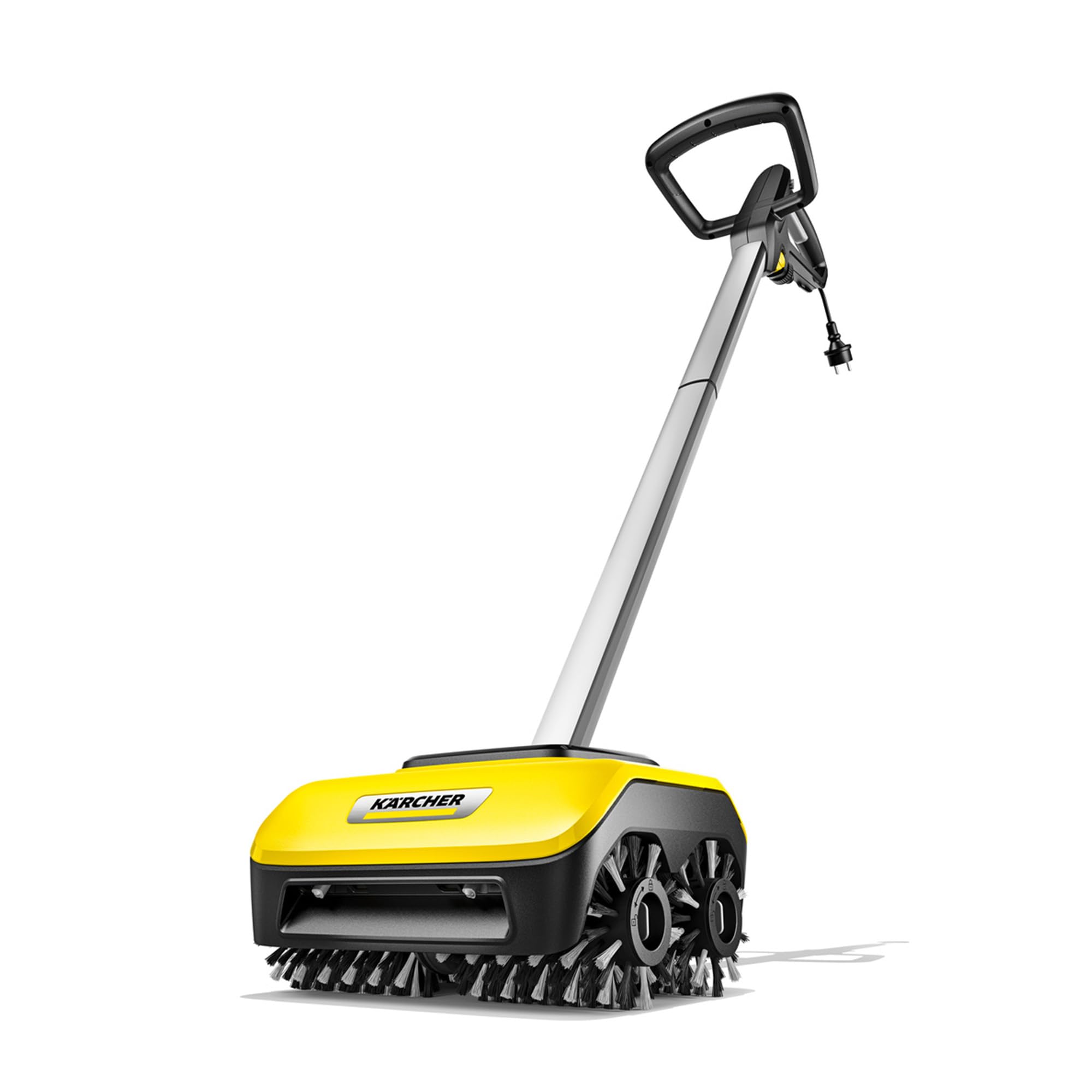 Kärcher lavapatio PCL 6, max. 10 bar, portata d'acqua: max. 180 l/h, larghezza area lavoro: 300 mm, velocità della spazzola 600-800 giri/min, per legno, compositi in plastica e pavimenti in pietra