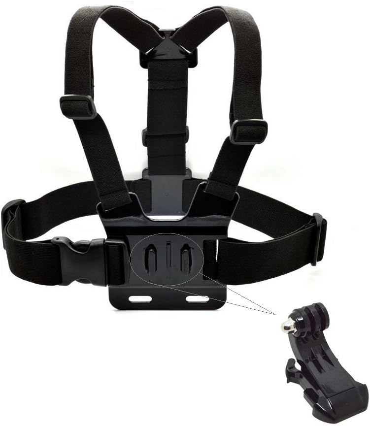 CELLer(TM) Digital Camera Accessory Kits 6in1 Head Strap Mount & Chest Harness & Monopod Tripod Adapter for Gopro Hero 1 2 3 3+