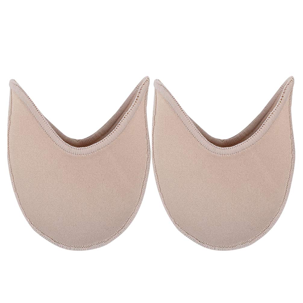 Toe Pads Protect Toe Cover for Heel Ballet Point Shoes Forefoot Guard Gymnastics Belly Dance Ballet Supplies 1 Pair 10x9.5cm