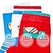 SUNBVE 5 Pack Baby Boys Toddler Boys' Car Series Comfy Dress Socks