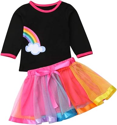 rainbow girls clothes