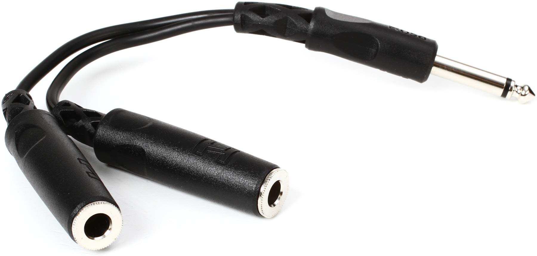 HOSA YPP-111 1/4" TS to Dual 1/4" TSF Y Cable