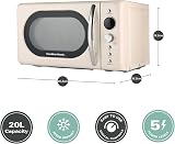 Hamilton Beach Retro 20L Microwave 700W Cream HB70H20C 8 Presets view 9