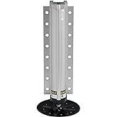Lippert Aluminum Hydraulic Leveling Jack Assembly with 14,000-lb. Weight Capacity, Universal Fit, 9" Footpad, Easy Installati
