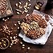 Nut Haven Gourmet sweet & salty Nut Gift Basket/Box ~ variety of freshly roasted 7 section nut tray ~ Great for: Corporate, Holiday, Birthday, Get well, Thank you, Men & Women, snack ~ Prime