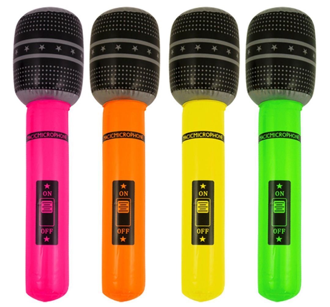 Henbrandt 12 x Inflatable Microphones