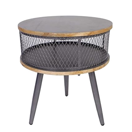 Yuanjiashop Tables De Chevet American Retro Wind Table Ronde