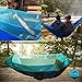 Ridge Outdoor Gear Camping Hammock with Mosquito Net - Ripstop Nylon - Ultralight Hammock Tent Bundle with Bug Netting, Straps, Carabiners