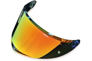 StableNeino Motorcycle Helmet Visor Compatible with AGV K6/K6S (Aurora Red)