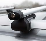 Summit SUM-003 Semi Universal Roof Bars Pair Aluminium 1.35m Silver view 6