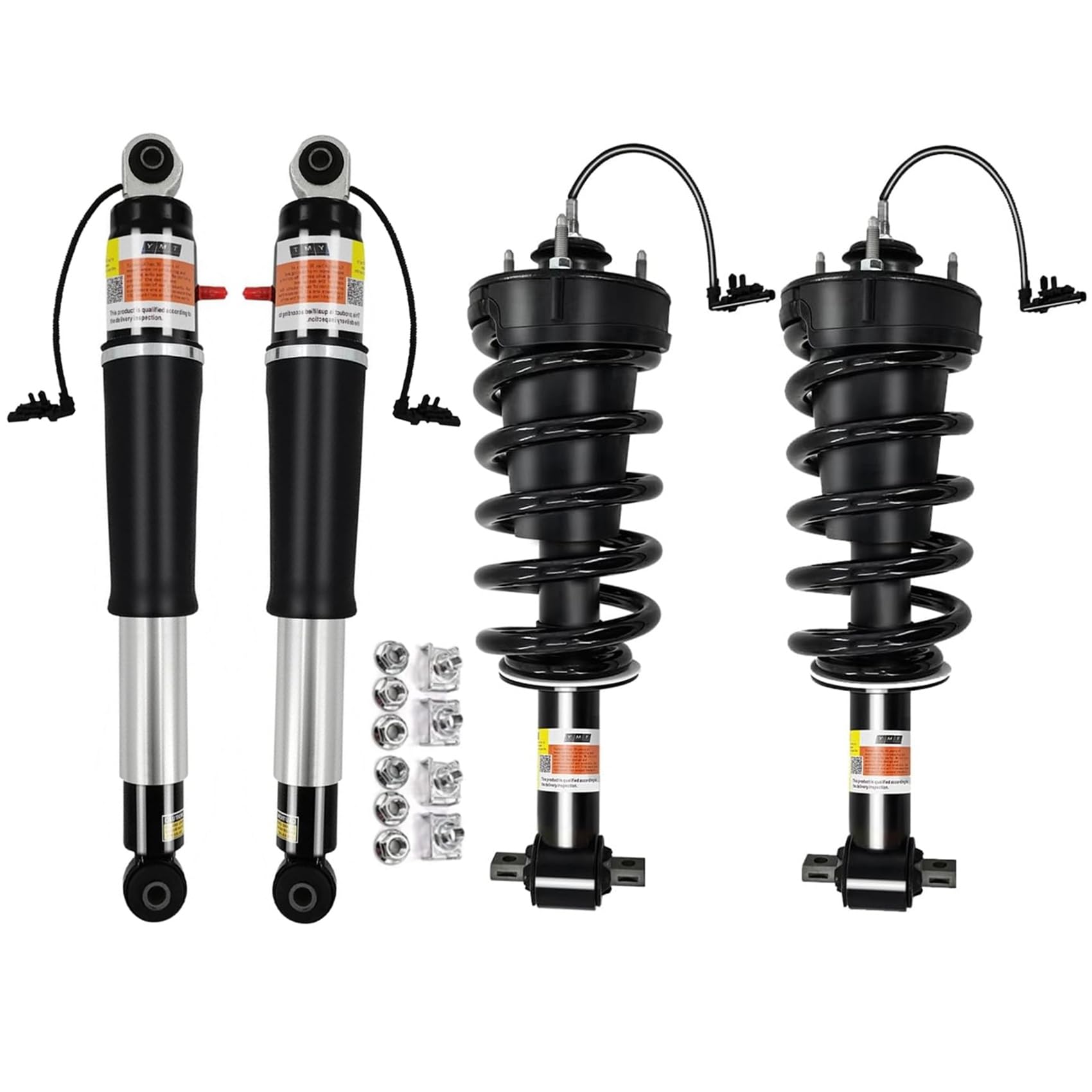 Photo 1 of Yutmatin 84176631 84977478 Front & Rear Shocks Struts w/Magnetic Fit for Cadillac Escalade ESV, Fit for Chevy Tahoe Suburban Silverado, Fit for GMC Yukon Denali XL Sierra 1500 2015-2020, 84176675