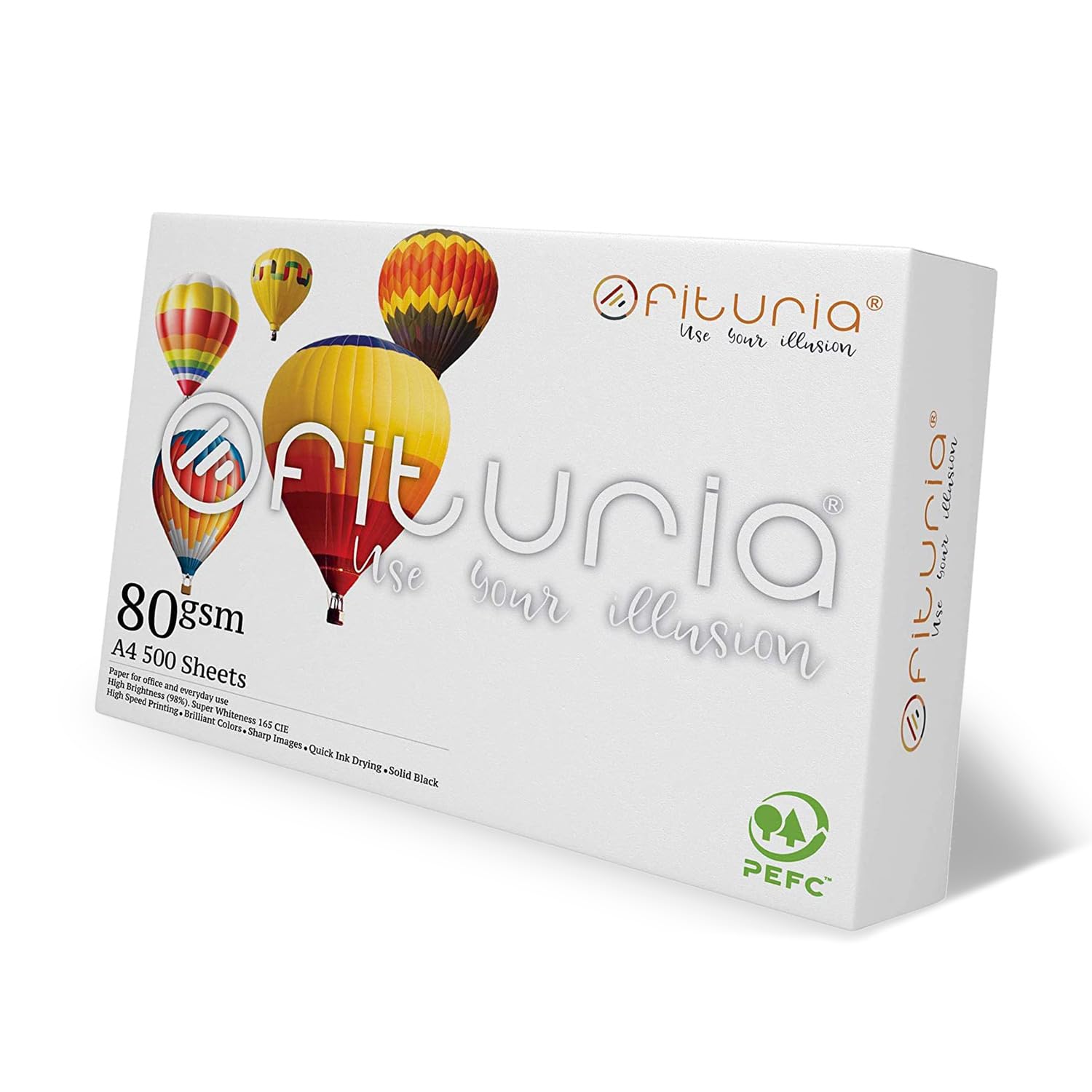 Ofituria Multi Purpose Printer Paper 500 Sheets A4 - Multi-Colour