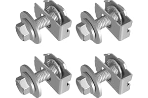 Vanshly Front Skid Plate Filter 4 Nuts & Bolts Fit for 2018-2024 Ford Expedition,for 2015-2020 Ford F-150, for 2018-2024 Lincoln Navigator （Replace 4034A ）