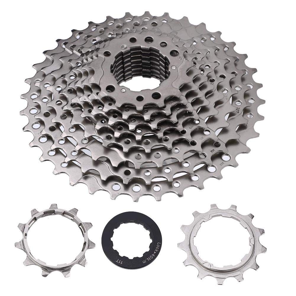 RiToEasysports Bike Cassette,32/36/42/46T 9/10/11/12 Speed Bike Freewheel Cassette Sprocket Replacement for Mountain Road Bike (10S 11-36T) Cycling Racks And Storage Riding Shelves and Storage Ride