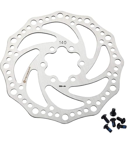 Clarks TL-027 Stainless Steel 6 Bolt Rotor - Mountain Mania Cycles