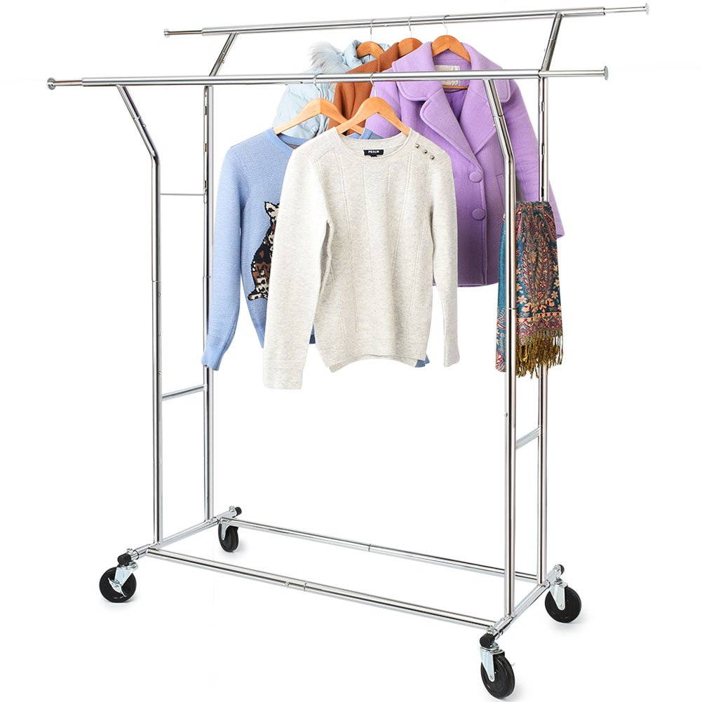 Hokeeper 330 Lbs Load Capacity Commercial Grade Clothing Garment Racks
