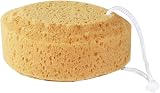 EXCEART Honeycomb Bath Sponge 5pcs Yellow Soft Shower Body Cleansing view 3