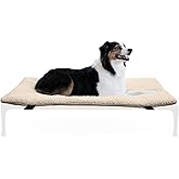 K&amp;H PET PRODUCTS Original Pet Cot Microfleece Pad - Tan, Large 30 X 42 Inches