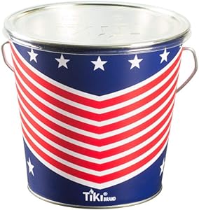 TIKI Brand BiteFighter 17 Ounce Citronella Wax Candle Metal Bucket