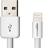 AmazonBasics Apple Certified Lightning to USB Cable - 4 Inches (10 Centimeters) - White