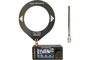 Upgraded SI4732 Mini Radio, ATS MINI V4 Pocket Shortwave Radio, with Built-in Headphone Amplifier and Hi-Z, Exquisite Metal S